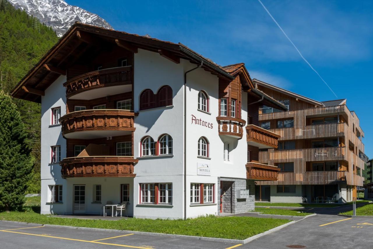 Ferienwohnung Haus Antares Saas-Grund Exterior foto