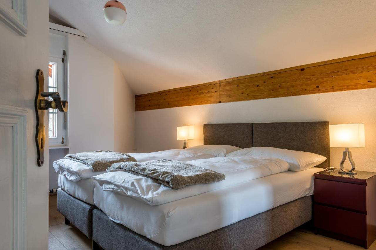 Ferienwohnung Haus Antares Saas-Grund Exterior foto