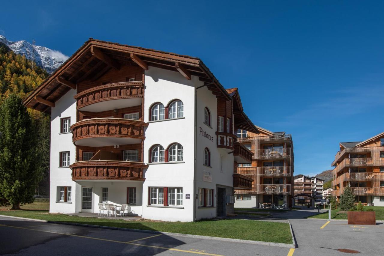 Ferienwohnung Haus Antares Saas-Grund Exterior foto